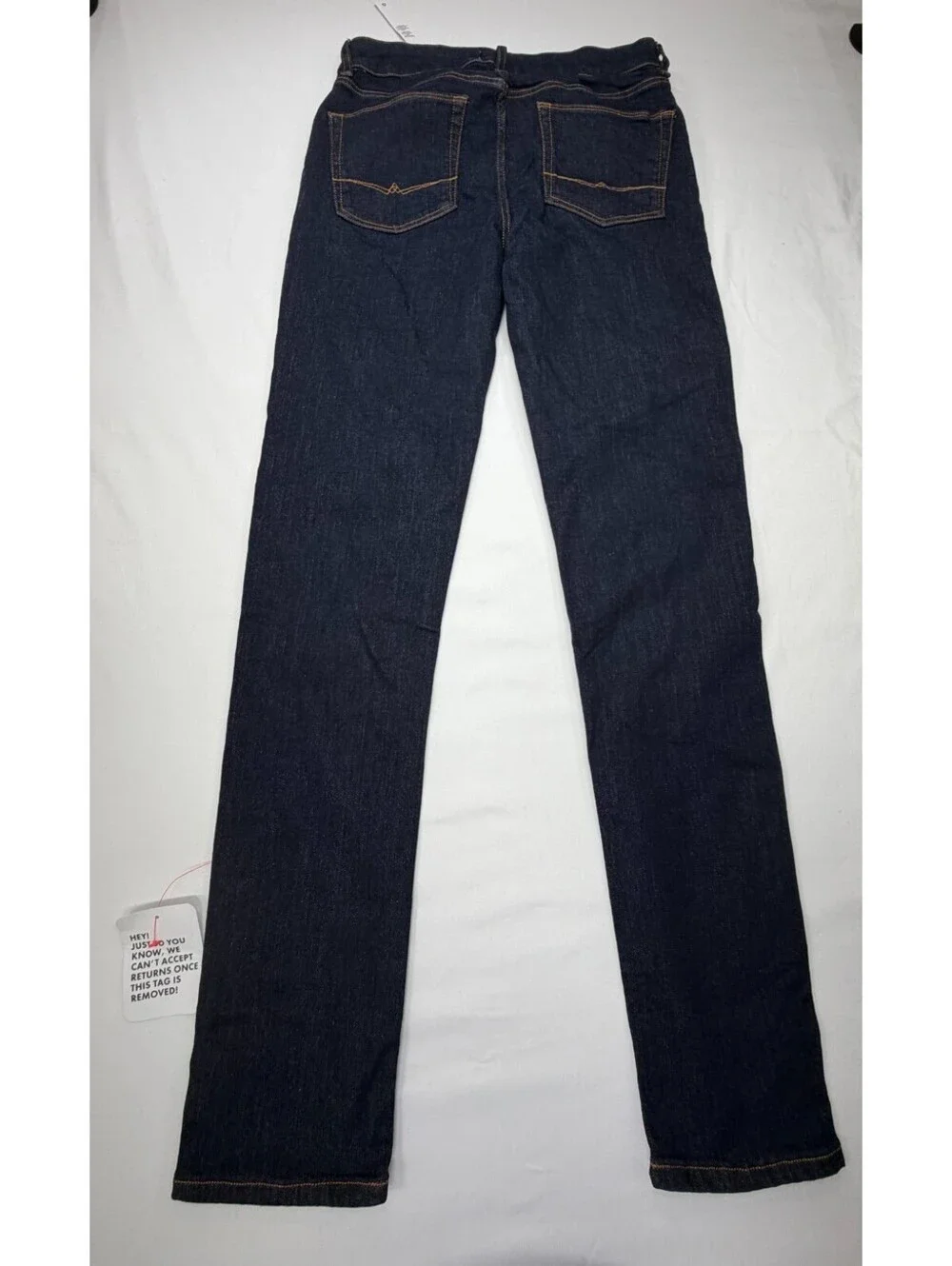 Asos Design Men's Jeans Skinny Solid Mid Rise Denim 5 Pocket Size 28 Blue NWT